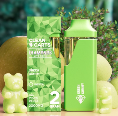 CLEAN CARTS GREEN GUMMY